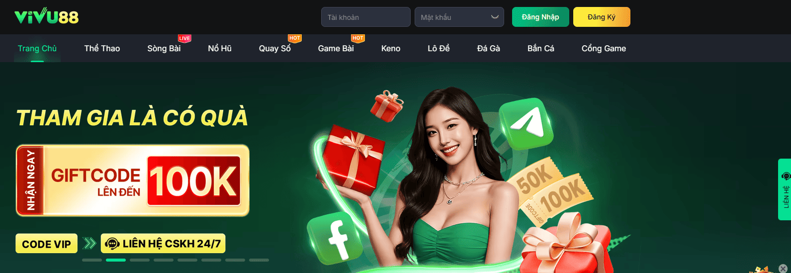 Đôi nét về nhà cái VIVU88