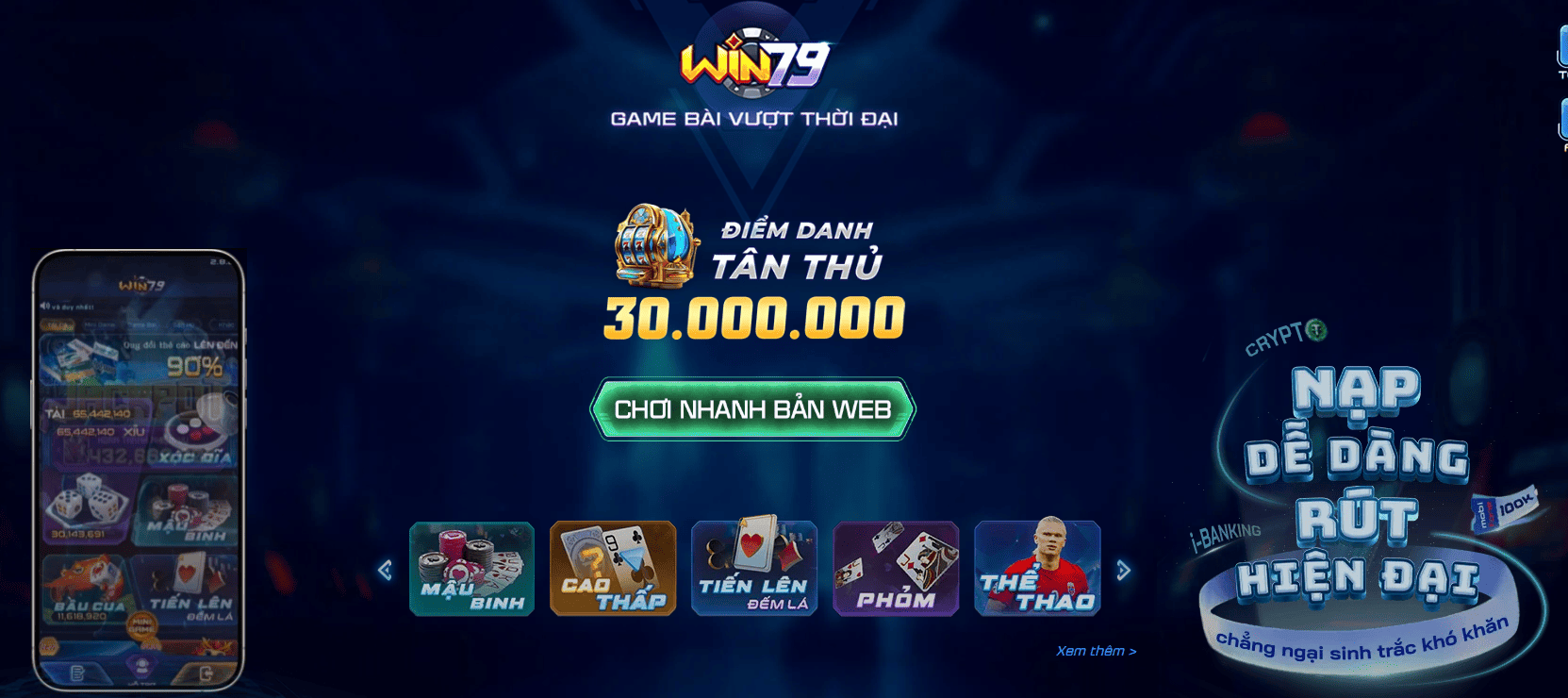 Tổng quan thông tin về sân chơi uy tín WIN79